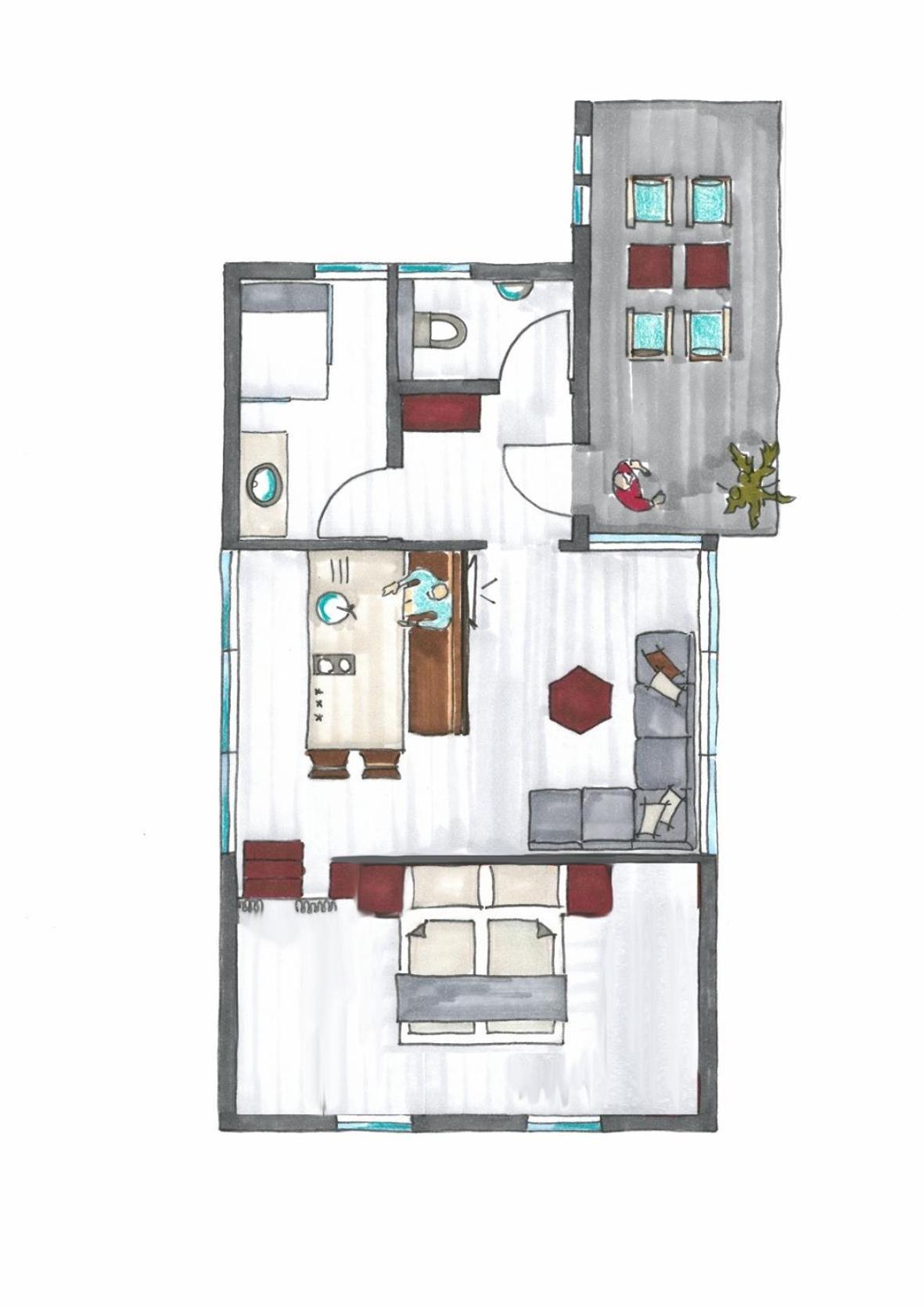 Naturchalets 7 Sentidos 比斯科夫斯麦斯 外观 照片